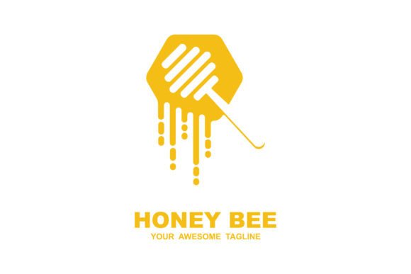 Capturing Nature's Buzz: The Honey Bee Vector Illustration