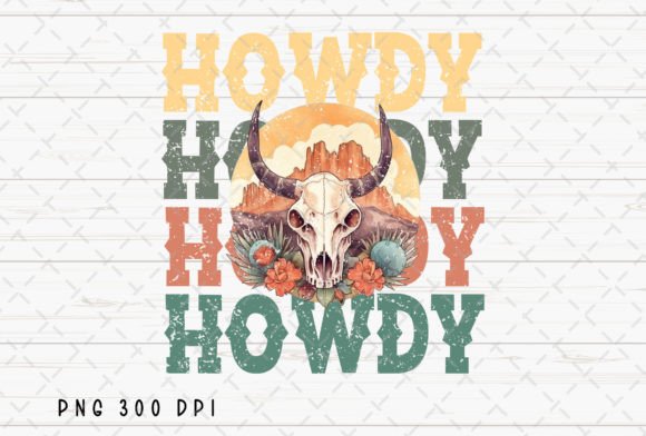 Howdy Cow Skull Retro Western Vintage: A Designer's Guide