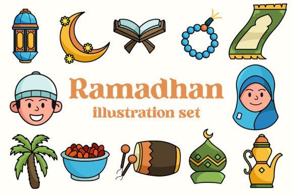 Ramadhan Illustration SVG PNG: Elevate Your Creative Projects