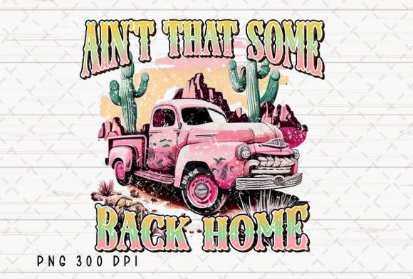 Truck Vintage Desert Cactus Retro PNG: A Design Powerhouse