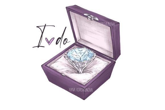 Wedding Ring Clipart: The Elegance of Planner Clipart for 